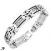 316L Stainless Steel CF And Wire Inlayed Bracelet