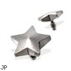 Internally Threaded Star Dermal Top, 14GA