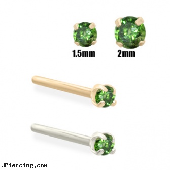 14K Gold Dark Green Diamond Nose Stud, 14k gold belly button rings, 14kt gold navel jewelry jewelry deep, gold labrets, diagnosis dark ring nipple aureola, piercing the darkness pictures